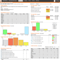 SpiraTest Project Dashboard