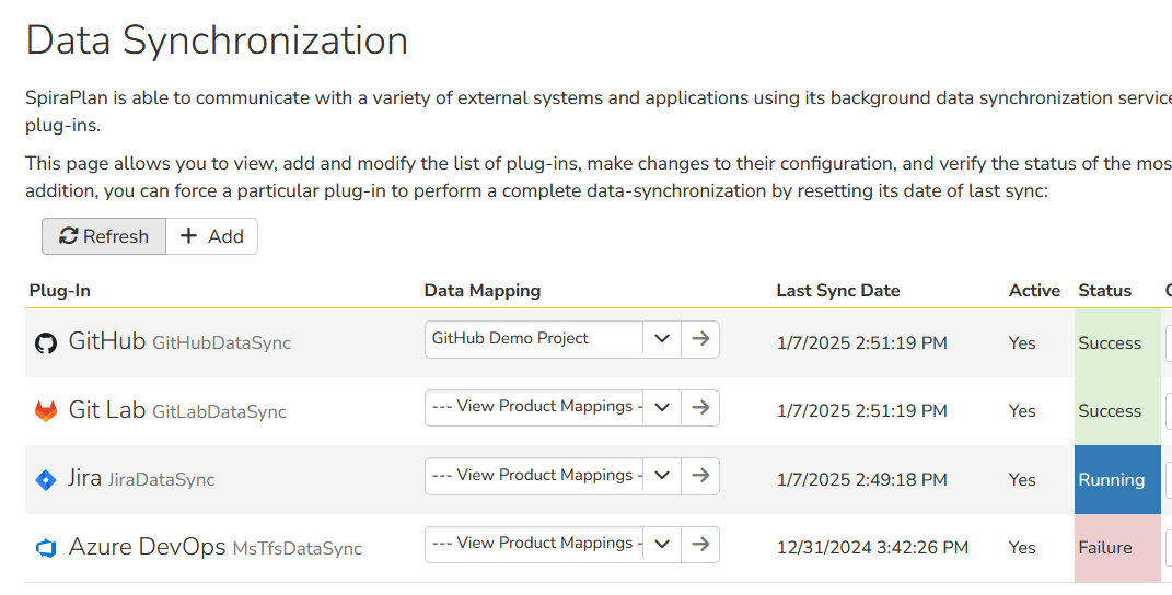 DataSync Central Admin Console