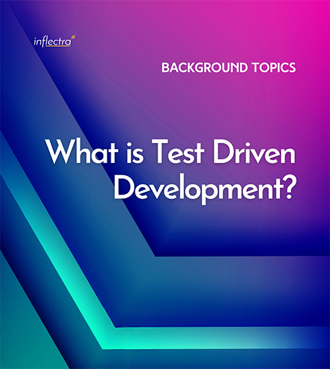 Test-Driven Development (TDD) originally was created as part of the Extreme Programming (XP) methodology, where it was known as 'Test-First' concept. The idea is that developers generally write their tests after the code is written and therefore are only testing the functionality as they wrote it, as opposed to testing it to make sure it works the way it was actually intended!