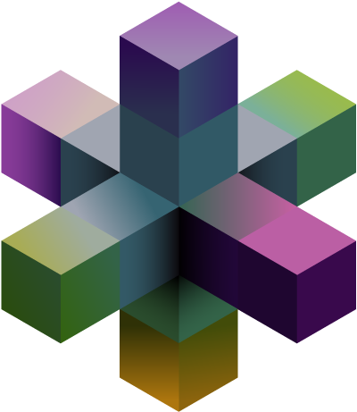 Purple network icon