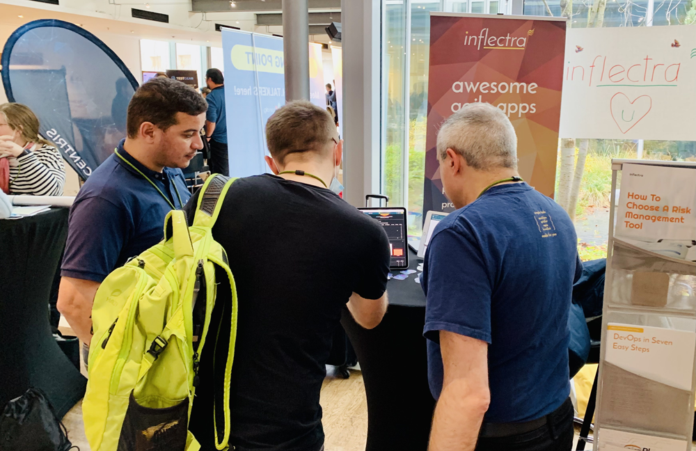 Meeting Testers at the ATD Booth #1