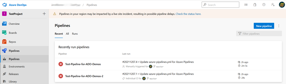 Azure DevOps Pipelines