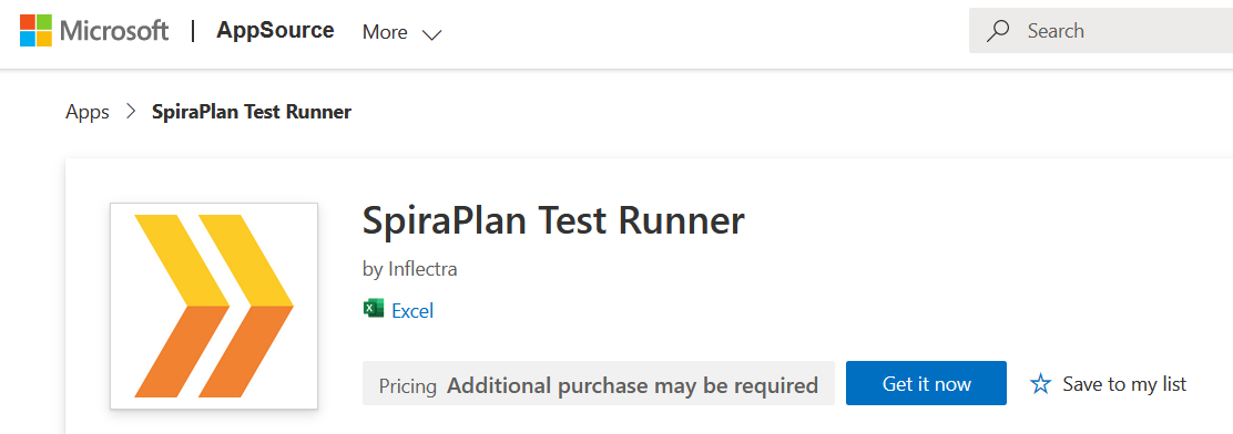 Excel TestRunner in Microsoft AppSource