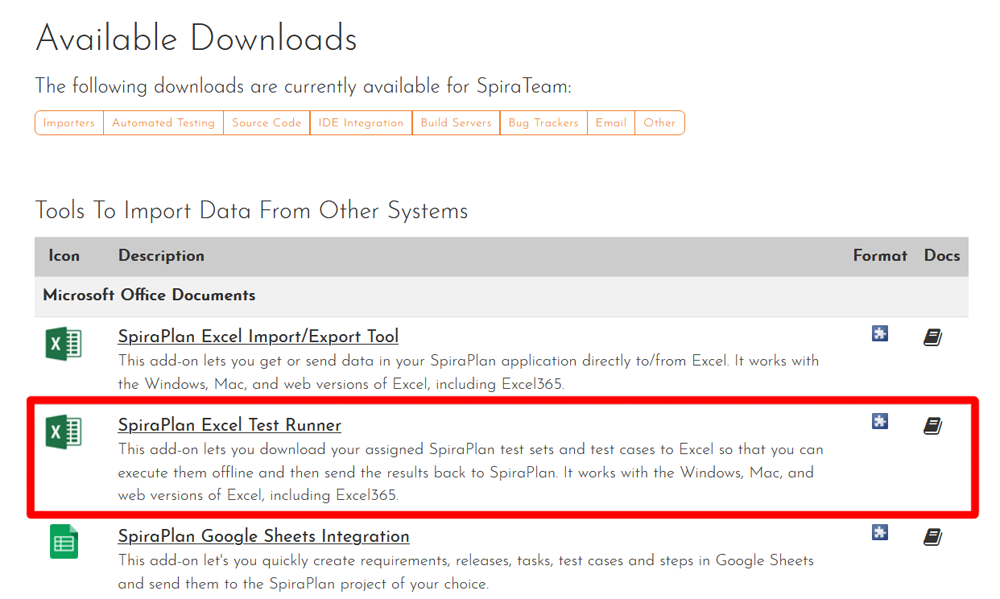 Download Link on our Website