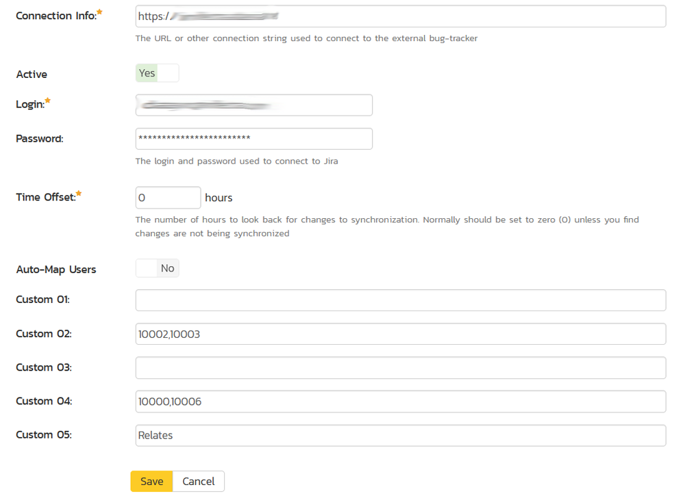 Details of the Jira data sync plugin