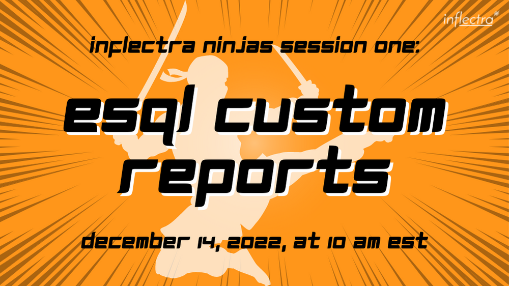 inflectra-ninjas-session-one-esql-custom-reports-orange-background-black-text-image