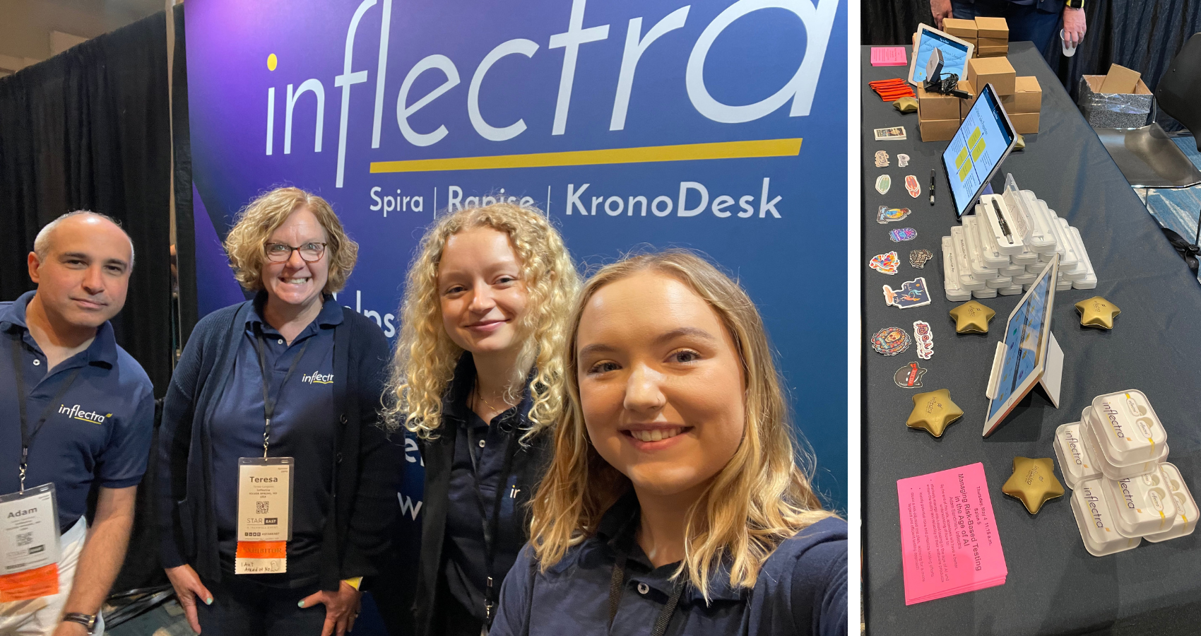 inflectra-team-at-booth-stareast-conference-image
