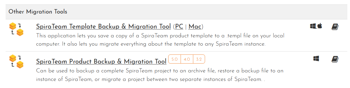 Spira Downloads Page