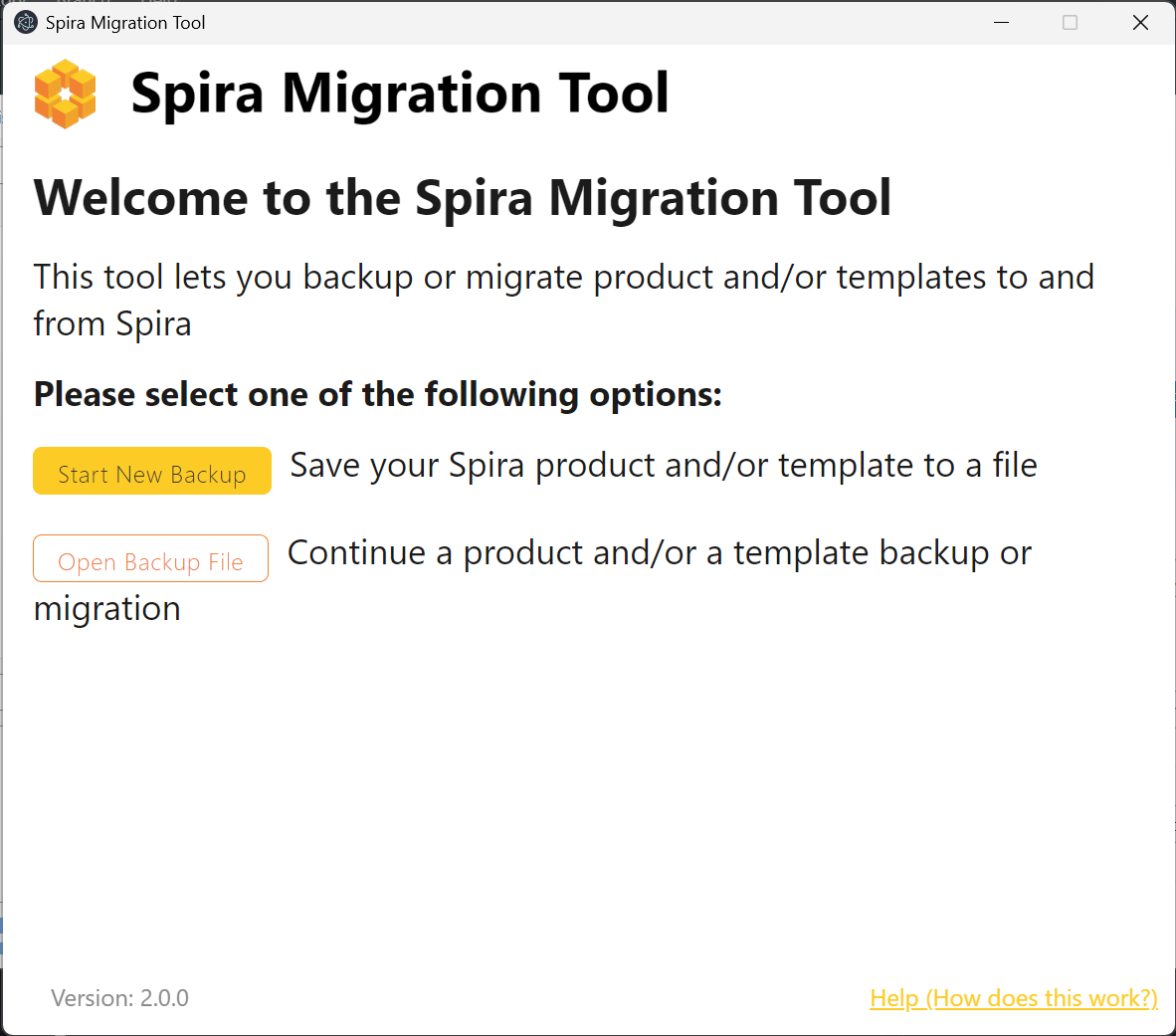Spira Product Migration Tool