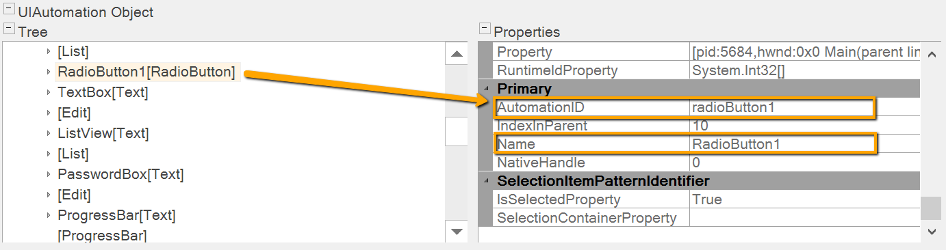 UIA Properties